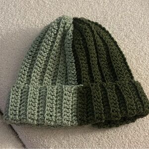 Handmade crochet beanie
